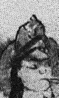 Example of an Artuqid Sharbush with triangular flap above face