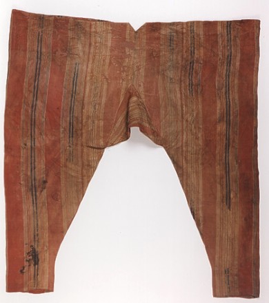 Striped Trousers in the Brussels Royal Museum of Art and History